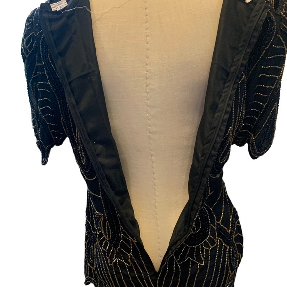 Scala VTG 1980 GORGEOUS beaded top - Picture 5 of 12